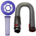 KTSIM Hose Assembly Grey/Red ,HEPA column filter and pre-filter replacement parts,Compatible with Dyson DC40 DC41 DC65 UP13 UP14 UP20 Model Vacuums Cleaner