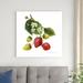 Red Barrel Studio® Strawberry Study I Canvas in White | 36 H x 36 W x 1.25 D in | Wayfair BBC38B3CC68945919146A45D730A280C
