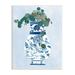 Stupell Industries Green Vine Plant Ornate Blue Bird Vase By Melissa Wang Wood in Brown | 19 H x 13 W x 0.5 D in | Wayfair ai-900_wd_13x19