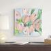 Red Barrel Studio® Tulip Bouquet II by Samuel Dixon - Wrapped Canvas Painting Canvas | 20 H x 20 W x 1.25 D in | Wayfair