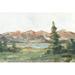 Loon Peak® Rusty Mountains II by Ethan Harper - Wrapped Canvas Painting Canvas, Wood | 8 H x 12 W x 1.25 D in | Wayfair