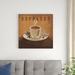 Red Barrel Studio® Coffee & Co III by Janelle Penner - Wrapped Canvas Graphic Art Canvas in Brown | 30 H x 30 W x 1.25 D in | Wayfair