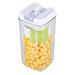 Prep & Savour 12 Piece Food Storage Container Set Plastic in White | 12 H x 4.1 W x 4.1 D in | Wayfair 098FA58079C44CF997D9D9FBA712B8F0