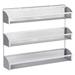 Prep & Savour 24 Jar Spice Rack Metal in Gray | 12 H x 15.4 W x 2.7 D in | Wayfair B14C13150644448F8C597F667E7EBCF2