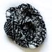 American Eagle Outfitters Accessories | American Eagle Outfitters Circle Winter Knit Scarf | Color: Black/White | Size: Os