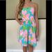 Lilly Pulitzer Dresses | Lilly Pulitzer Richelle Dress / Shorely Blue Mojo / Sz 0 | Color: Blue/Pink | Size: 0