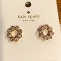 Kate Spade Jewelry | Kate Spade Full Circle Rose Gold Earrings | Color: Cream | Size: Os