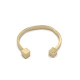 J. Crew Jewelry | J Crew Cube Gold-Tone Cuff Bracelet | Color: Gold | Size: Os