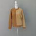 Madewell Tops | Madewell Top Knit Two Tone Gold Long Sleeve Knit Top New Small | Color: Gold | Size: S