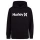 Hurley Boys' Pullover Hoodie Hooded Sweatshirt, Black, L