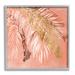 Stupell Industries Falling Palm Tree Fronds Tropical Plants Black Framed Giclee Texturized Art By Jennifer Paxton Parker Canvas in Pink | Wayfair