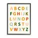 Stupell Industries ABC Letter Chart Soft Earth Tone Alphabet Oversized Stretched Canvas Wall Art By Victoria Borges Canvas in Green | Wayfair