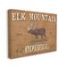 Stupell Industries Antique Elk Mountain Coffee Kitchen Sign Rustic Animal by June Erica Vess - Textual Art on Canvas in Brown | Wayfair