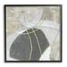 Stupell Industries Neutral Circular Line Abstraction Soft Layered Stones Oversized Stretched Canvas Wall Art By June Erica Vess Canvas | Wayfair