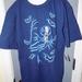 Disney Shirts & Tops | Disney's Nightmare Before Christmas Blue T-Shirt Jack Skellington Size L New | Color: Blue | Size: Lb