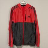 Adidas Sweaters | Men’s Adidas Zip Up Hoodie | Small | Color: Black/Red | Size: S