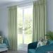 McalisterTextiles Solid Room Darkening Grommet Curtain Panels (DSQ is Set to 2) Polyester/Cotton Blend in Gray/Green/Blue | 54 H in | Wayfair