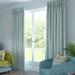 McalisterTextiles Solid Blackout Thermal Grommet Curtain Panels (DSQ is Set to 2) Polyester/Cotton Blend in Gray/Green/Blue | 90 H in | Wayfair