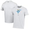Men's Under Armour White LIU Sharks Performance T-Shirt