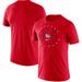 Men's Nike Red Gonzaga Bulldogs Basketball Icon Legend Performance T-Shirt