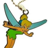 Disney Accessories | Disney Tinkerbell Necklace Kids Jewelry Little Girl | Color: Silver | Size: Osg