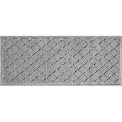 WaterHog Argyle Door Mat 22"X60" by Bungalow Flooring in Gray