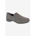 Women's Slide-In Flat by Ros Hommerson in Grey Suede (Size 6 M)