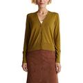 ESPRIT Collection Women's 080eo1i309 Cardigan Sweater, Green (360/Olive), L
