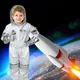 Spaceman – Costume d'astronaute pour enfant combinaison de vol déguisement de casque jeu de rôle