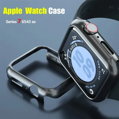 Couvercle de protection antichoc pour Apple Watch accessoires de protection PC pour Apple watch