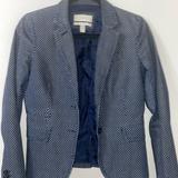 J. Crew Jackets & Coats | J.Crew Polka Dot Blazer 00 | Color: Blue | Size: 00