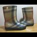 Burberry Shoes | Burberry Kids Rain Boots Size 30 | Color: White/Silver | Size: 12g