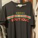 Gucci Other | Gucci Boutique T-Shirt Xxl / (Us Xl) | Color: Black | Size: Xxl