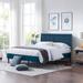 Upholstered Button-tufted Platform Bed Frame with Adjustable Headboard-Twin/Full/Queen-3 colors