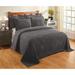 Better Trends Jullian Bedspread Set in Bold Stripes Design 100% Cotton Tufted