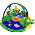 LADIDA Light and Musical Garden Bug Baby Play Mat, Play Gym, Perfect for Newborns, Ideal Baby Playmat for Baby Shower or Christening, 0+ Months