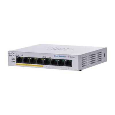 Cisco CBS110-8PP-D 8-Port Unmanaged Switch CBS110-8PP-D-NA