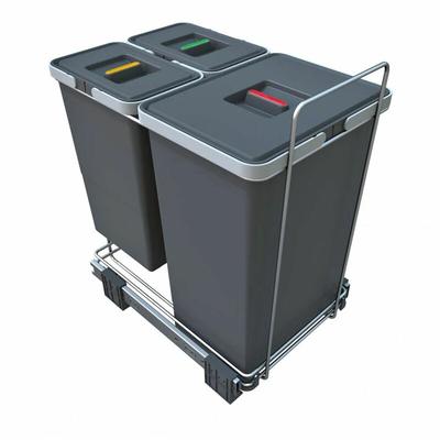 So-tech - Abfallsammler Ecofil 24+8+8L mit Deckel Abfallsystem für Korpusbreite ab 40 cm Image