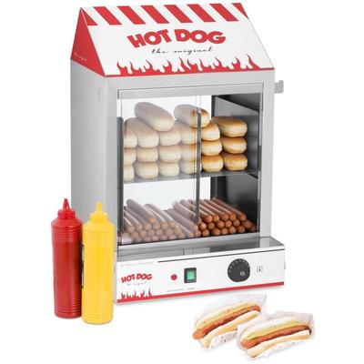 Hot Dog Steamer Würstchenwärmer Maker Maschine Wurstkocher Erhitzer 200 Würste