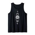 Lotus Blume Moon Phase Occult Pagan Wicca Gothic Kleidung Tank Top