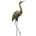 Solar Bird Stake - Crane - 11.5"x4.5"x44"