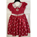 Disney Costumes | Disney Girls Size 4/6x Minnie Mouse Dress Costume/Dress Up | Color: Red/Brown | Size: Osg