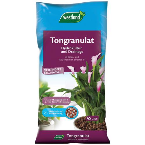 Westland Tongranulat, Hydrokultur, 45 Liter braun Tongranulat Zubehör Pflanzen Garten Balkon