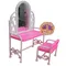 Ensemble de meubles de maison de jeu pour enfants ensemble de table en élasthanne pour Barbie