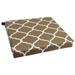 20-inch by 19-inch Patterned Outdoor Chair Cushion - 20 x 19