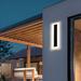 Outdoor Long Strip LED Wall Sconce Wall Light Lamp Fixture