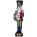 6-Ft. Nutcracker Playing Bass Drum with Moving Hands, Music, and Timer - N/A