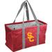 USC Trojans Crosshatch Picnic Caddy Tote Bag