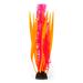 Red & Orange Silicone Seaweed & Fern Aquarium Plant, Large