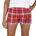 Women's Concepts Sport Red/Gray Arizona Diamondbacks Ultimate Flannel Shorts